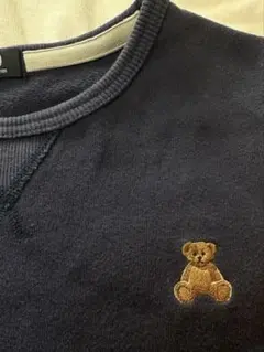 POLO RALPH LAUREN ベア刺繍 スウェット 140 ネイビー