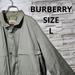 バーバリー C-TK83 ヴィンテージ ダウンコート ノバチェック 玉虫色 L