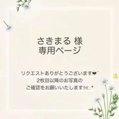 さきまる様 おまとめ2点