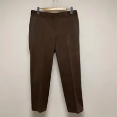 80s 90s USA製 Dickies 874 ワークパンツ チノ ブラウン