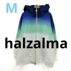 超美品　hazama　ハザマ　見えないものを　パーカー　グラデーション 超美品 hazama ハザマ 見えないものを パーカー グラデーション