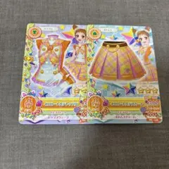 アイカツカード　有栖川おとめ　イエロートルテコーデ