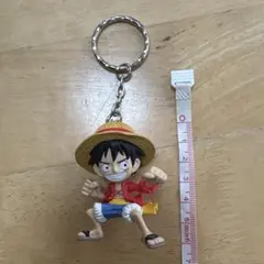 ルフィ アクションポーズ キーホルダー 約6cm