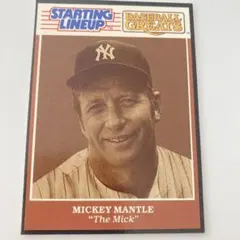 Mickey Mantle Starting Lineup カード