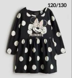 ☆新品☆Ｈ＆Ｍミニー♡プリントコットンワンピース　120/130 ③