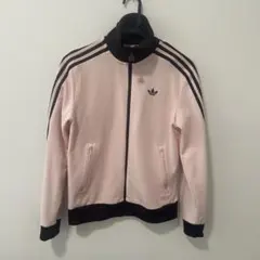 adidas トラックジャケット ピンクブラウン