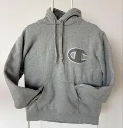 Champion グレー パーカー LARGE