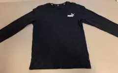 ★美品★プーマ　PUMA ブラック 長袖Tシャツ　ロンT 160