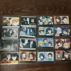 鬼滅の刃 ウエハース トレーディングカード 16枚セット 裏表です。