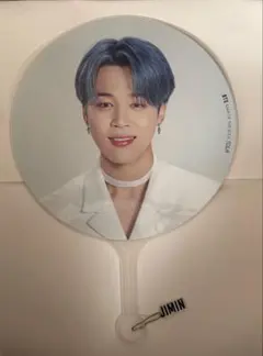 BTS ジミン　うちわ　フラッグ　公式 公式】防弾少年団 BTS うちわ ジミン 防弾少年団(BTS) - ジミン