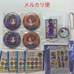 地縛少年花子くん 蒼井茜 10周年ミュージアム 缶バッジ スクエア缶