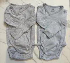 H&M ベビー肌着 2枚セット　2-4m 62センチ