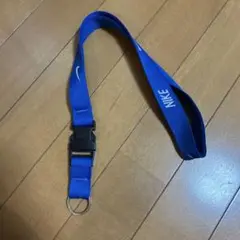 NIKE 青 ナイロン 首掛け