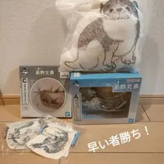 12/15まで特別価格⭐️一番くじ 葛飾北斎 フィギュア　平皿 クッション