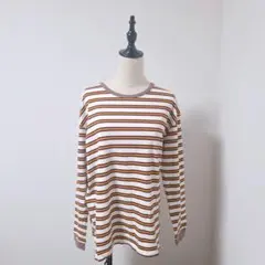 【BEAUTY＆YOUTH UNITED ARROWS】ボーダー 長袖カットソー