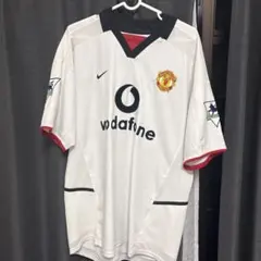 00s NIKE マンチェスターユナイテッド2002-2004トレーニングシャツ