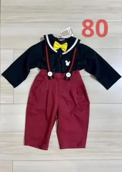 リトシー　なりきり　ミッキー　コスプレ　80　80cm　ディズニー　長袖