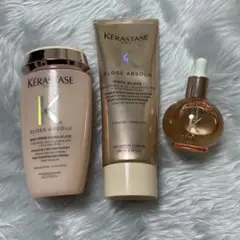 ケラスターゼグロスアブソリュシャンプー＆マスク＆ヘアオイル - メルカリ