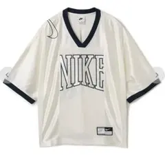 ナイキ NIKE ゲームシャツ 白タグ 90s ビックスウォッシュ 古着 白