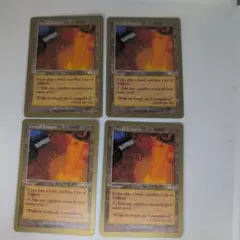 裏切り者の都　City of Traitors 4枚セット 金枠