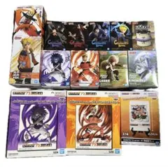 14個セット NARUTO ナルト疾風伝 ボルト フィギュア　ビジュアルプレート