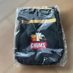 CHUMS マクドナルド福袋　ポーチ 黒 ミニショルダーバック