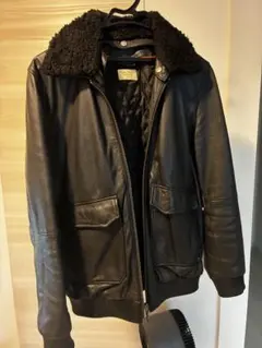 Nudie Jeans Co レザージャケット ブラック Mのサムネイル