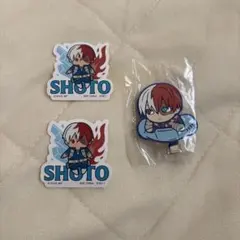 ヒロアカ キャラばんちょうこうヘアクリップ 轟焦凍 ガチャガチャ