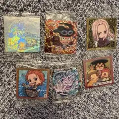 ONE PIECE ホログラムシール 6枚セット