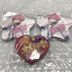 姫宮桃李 星型ビッグ缶バッジコレクション ハート型缶バッジコレクション