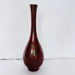 C-1 ロイヤルドルトン フランベ ウッドカット 1616 花瓶 箱付き 花器