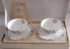 Noritake ウェディングモール カップ・ソーサー 2客セット