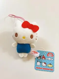 ハローキティー　ストラップ付きぬいぐるみ