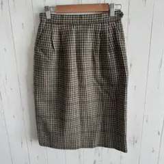 BROOKS BROTHERS チェック柄タイトスカート サイズ46のサムネイル