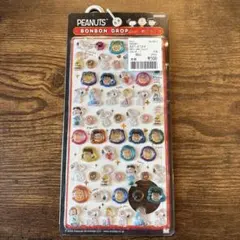 PEANUTS BONBON DROP シール ミニ スヌーピー