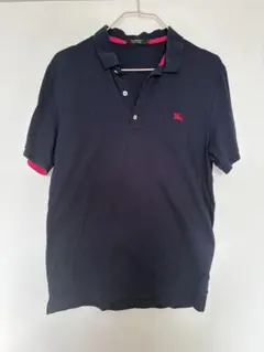 （MAKI様）BURBERRY BLACK LABEL ネイビー ポロシャツ