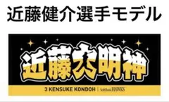 ソフトバンクホークス 近藤健介選手 応援タオル