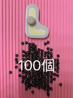 ミニ四駆 M2ロックナット（ブラック）100個　黒　社外品　4mm