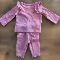 Carter's ベビー服 セットアップ 新生児用 ピンクのサムネイル