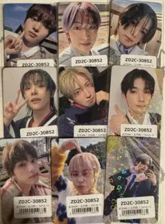 &TEAM 五月雨　ユニバ　ホログラムトレカ　コンプセット