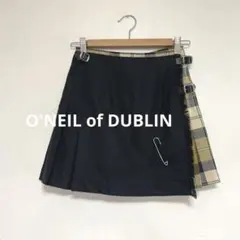 オニールオブダブリン　O'NEIL ミニ スカート チェック　Sのサムネイル
