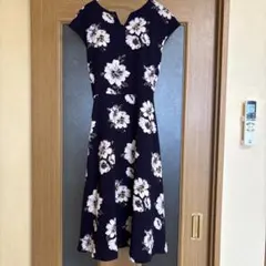 ロペピクニック 花柄 ノースリーブ ワンピース サイズ38