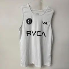 RVCA ロゴプリント タンクトップ ホワイト Lのサムネイル