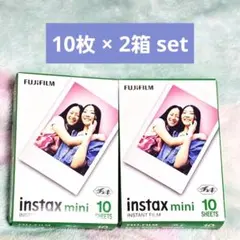 FUJIFILM instax mini インスタントフィルム 10枚