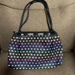 可愛いハート柄❣️レスポートサックミニバッグ
