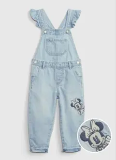 GAP ギャップ キッズ ミニー ディズニー デニム サロペット オーバーオール