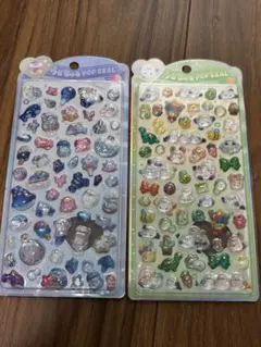 うるちゅるPOPシール 2種セット