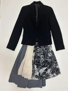 ジャケット&スカート3点　卒業式　入学式　学校行事　フォーマル