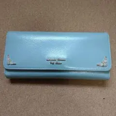 SamanthaThavasa水色 スナップボタン 長財布