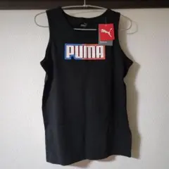 PUMA ノースリーブタンクトップ 160 ブラック